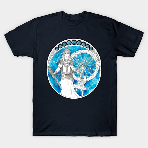 Frigg T-Shirt by VarvargArtwork